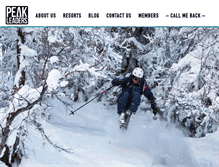 Tablet Screenshot of peakleaders.com